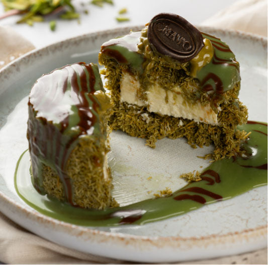 Pistachio Cheese Bomb
